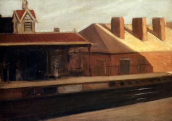 Edward Hopper : The El Station